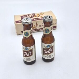 Vintage Schlitz Salt‎ and Pepper Shaker Set in Original Box